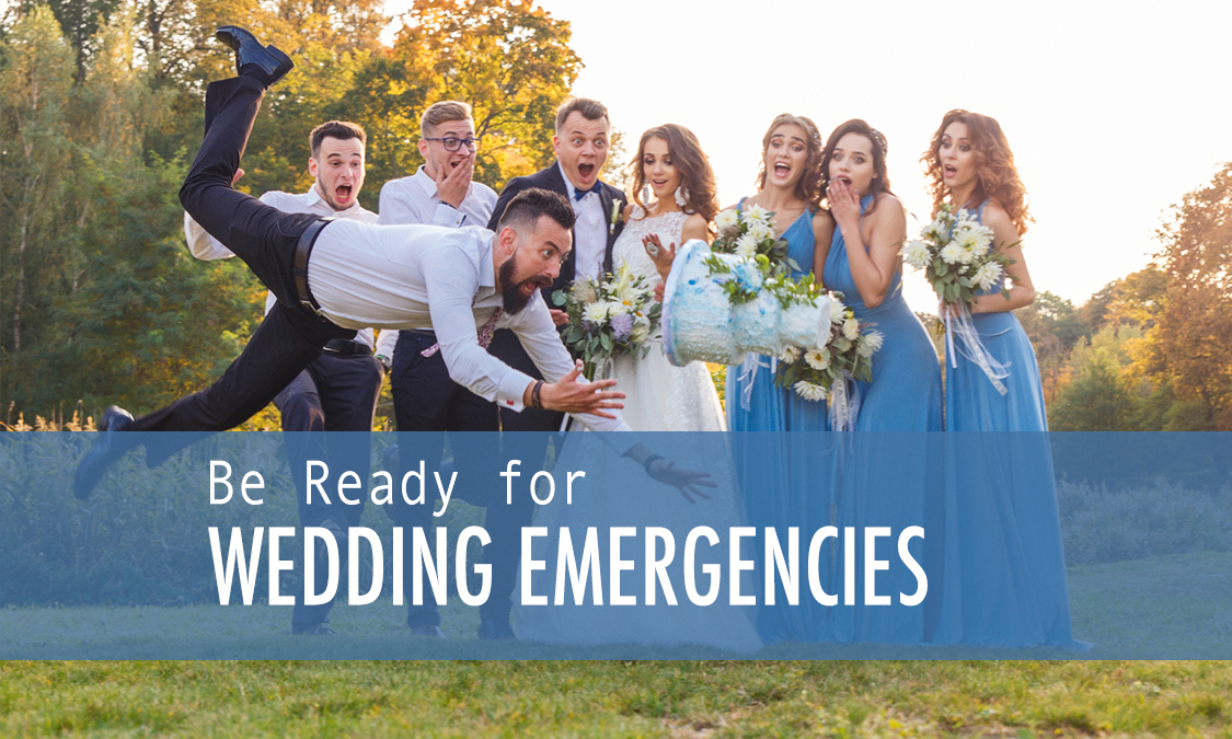 How to Deal With Various Wedding Emergency Scenarios